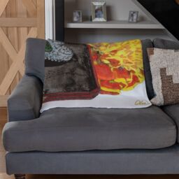 Benjamin Tate Design A Special Present For Her Blanket in Natural - Size: 120 cm x 150 cm - thumbnail 2