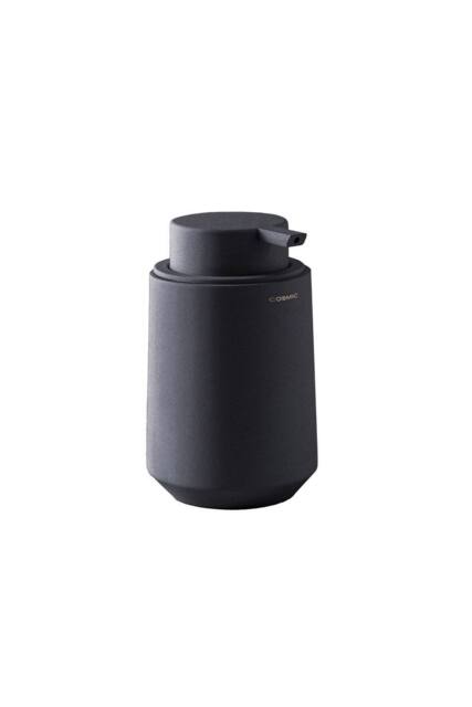 Cosmic Soap Dispenser, 350ml, Non-Drip Nozzle, Volcano, Saona Collection in Black - image 1