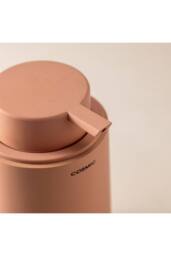 Cosmic Soap Dispenser, 350ml, Non-Drip Nozzle, Volcano, Saona Collection in Black - thumbnail 6
