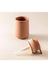 Cosmic Soap Dispenser, 350ml, Non-Drip Nozzle, Volcano, Saona Collection in Black - thumbnail 5