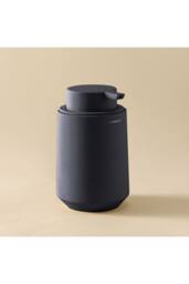 Cosmic Soap Dispenser, 350ml, Non-Drip Nozzle, Volcano, Saona Collection in Black - thumbnail 2