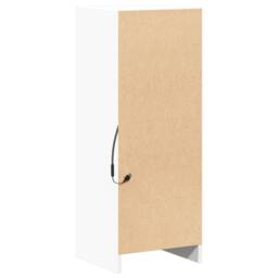Berkfield Home Sideboard with LED White 38x34x100 cm Engineered Wood - Size: 38 x 34 x 100 cm - thumbnail 8
