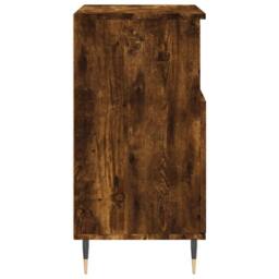 Berkfield Home Sideboard Smoked Oak 60x35x70 cm Engineered Wood in Brown - Size: 60 x 35 x 70 cm - thumbnail 7