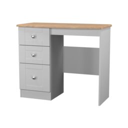 Ready Assembled 2 U Cumbria 3 Drawer Vanity (Ready Assembled) in Mid Grey - Size: Medium - thumbnail 4