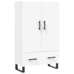 Berkfield Home Highboard White 69.5x31x115 cm Engineered Wood - thumbnail 3