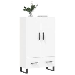 Berkfield Home Highboard White 69.5x31x115 cm Engineered Wood - thumbnail 1