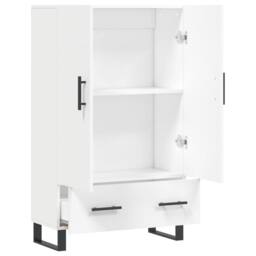 Berkfield Home Highboard White 69.5x31x115 cm Engineered Wood - thumbnail 5