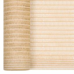 Berkfield Home Privacy Net Beige 1.8x50 m HDPE 150 g/m ² - thumbnail 2
