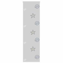 Berkfield Home Shower Roller Blind 70x240 cm Fabric Width 66 cm in Grey - thumbnail 2