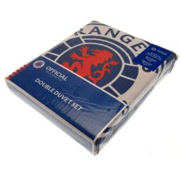 Rangers FC Reversible Pulse Duvet Cover Set in Royal - Size: Single - thumbnail 2