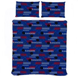 Rangers FC Reversible Pulse Duvet Cover Set in Royal - Size: Single - thumbnail 4