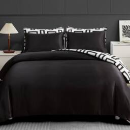 Grace Premium Satin Silk Duvet Cover Set Luxurious Bedding Sets in White - Size: Double - thumbnail 4