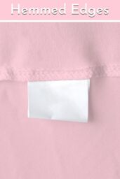 Neel Blue 3x3 Metres Spandex Backdrop Curtain, Wrinkle-Free Polyester Fabric Backdrop Panel in Baby Pink - thumbnail 4