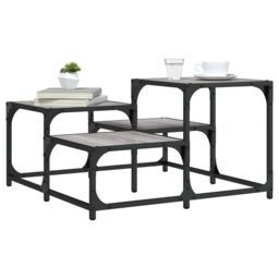 Berkfield Home Coffee Table Grey Sonoma 68x68x40 cm Engineered Wood - Size: 68 x 68 x 40 cm - thumbnail 1