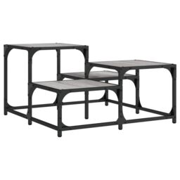 Berkfield Home Coffee Table Grey Sonoma 68x68x40 cm Engineered Wood - Size: 68 x 68 x 40 cm - thumbnail 6