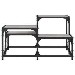 Berkfield Home Coffee Table Grey Sonoma 68x68x40 cm Engineered Wood - Size: 68 x 68 x 40 cm - thumbnail 5