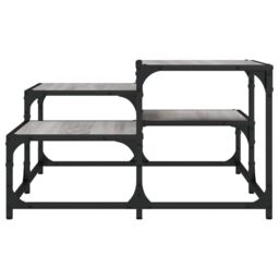 Berkfield Home Coffee Table Grey Sonoma 68x68x40 cm Engineered Wood - Size: 68 x 68 x 40 cm - thumbnail 4