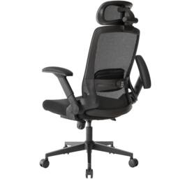 Realm of Thrones Comfortable Ergonomic Office Chair Black 3D Headrest High Back Desk Chair for Home Office Gaming Chair - thumbnail 2