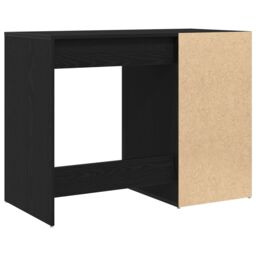 Berkfield Home Desk Black Oak 100x49x75 cm Engineered Wood - Size: 100 x 49 x 75 cm - thumbnail 6