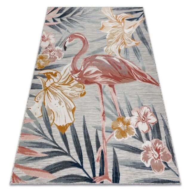 RugsX Botanic Rug in Grey - Size: 117 cm x 170 cm - image 1