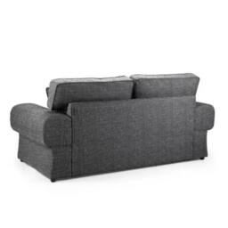 SNUG FURNITURE BIRMINGHAM LTD Wilcot 3+2 Grey Sofa Set Full-Back - thumbnail 3