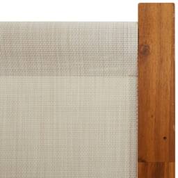 Berkfield Home 3-Panel Room Divider Light Grey 210x180 cm - thumbnail 6