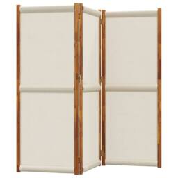 Berkfield Home 3-Panel Room Divider Light Grey 210x180 cm - thumbnail 3