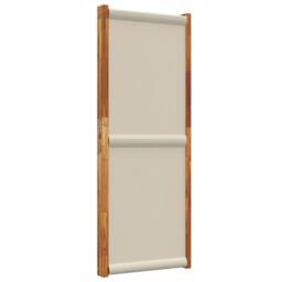 Berkfield Home 3-Panel Room Divider Light Grey 210x180 cm - thumbnail 5