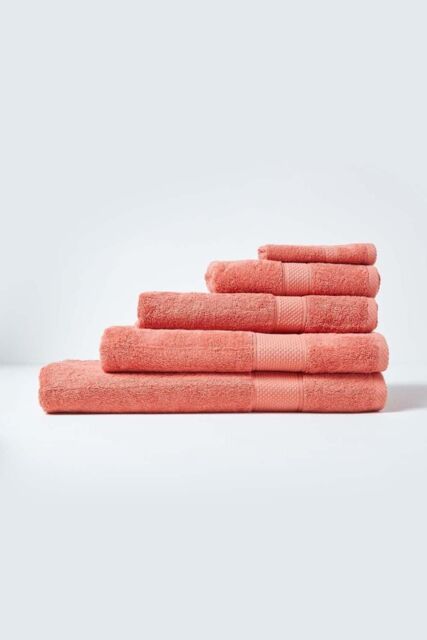 Homescapes 500 GSM Turkish Cotton Towel Soft, Absorbent & Quick-Drying in Burnt Orange - image 1