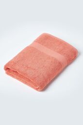 Homescapes 500 GSM Turkish Cotton Towel Soft, Absorbent & Quick-Drying in Burnt Orange - thumbnail 4