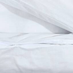 Berkfield Home Elegant Duvet Cover Set White 200x220 cm Light-weight Microfiber - thumbnail 7