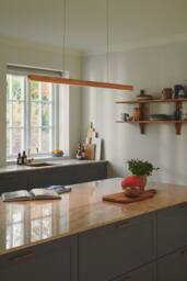 Nordlux Modern Indoor Pendant Light Brown Wood Sensor Intergrated LED Solar 30, 000hrs - Mains Powered, IP20 - thumbnail 5