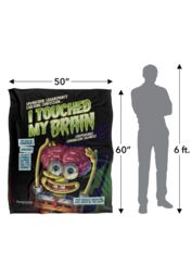 Spongebob Touched My Brain Silky Touch Super Soft Throw Blanket 152 X 127 cm in White - thumbnail 5