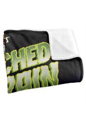Spongebob Touched My Brain Silky Touch Super Soft Throw Blanket 152 X 127 cm in White - thumbnail 3