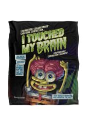 Spongebob Touched My Brain Silky Touch Super Soft Throw Blanket 152 X 127 cm in White - thumbnail 1