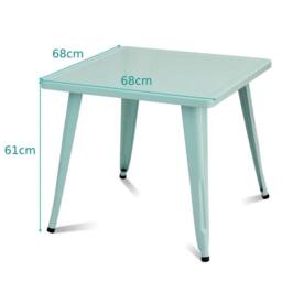 EONLION Steel Children Activity Table in Blue - Size: 100 cm - thumbnail 2