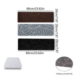 SPETLEK 15 Pcs Non-Slip Stair Pads for Home Safety & Decor Brown - thumbnail 2