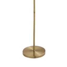 Pagazzi Maya 2-Light Antique Brass Floor Lamp in Gold - thumbnail 7
