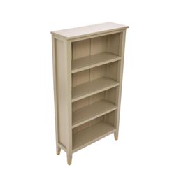 Cabinet Bits Palazzi 4 Tier Bookcase H127 W69 D25cm in Light Beige - thumbnail 4