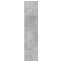 Berkfield Home Bookcase Concrete Grey 60x24x109 cm Engineered Wood - Size: 60 x 24 x 109 cm - thumbnail 5