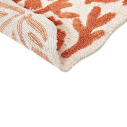 Wyld and Coco Beige Cotton Bath Mat 60 x 90 cm - Irregular Pattern - Size: 1600mm x 900mm - thumbnail 5