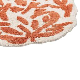 Wyld and Coco Beige Cotton Bath Mat 60 x 90 cm - Irregular Pattern - Size: 1600mm x 900mm - thumbnail 6