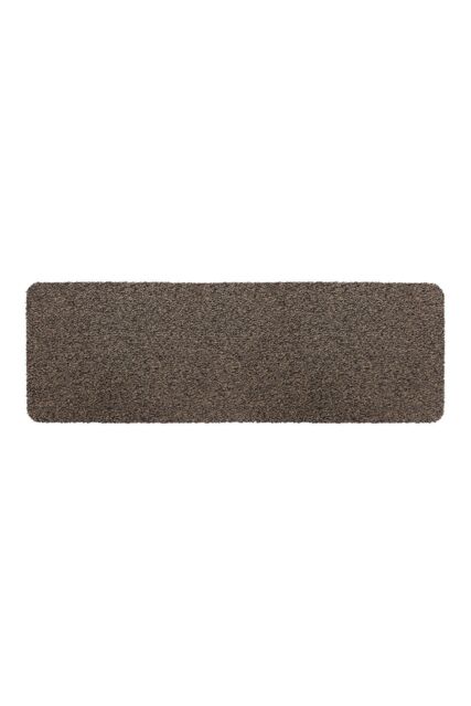 JVL Tanami Machine Washable Barrier Runner Doormat 50x150cm Brown - Size: 50 cm x 150 cm - image 1