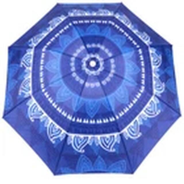 Havendro 1.9M Blue Garden Parasol Mandala Umbrella Outdoor Patio - image 1