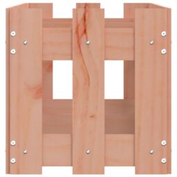Berkfield Home Garden Raised Bed with Fence Design 150x30x30 cm Solid Wood Douglas in Brown - Size: 150 x 30 x 30 cm - thumbnail 6