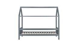Birlea Home Bed Children's Wooden Bed Frame in Grey - Size: Single - thumbnail 4