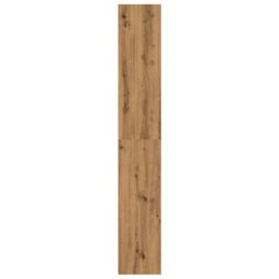 Berkfield Home Bookcase Artisian Oak 60x30x189 cm Engineered Wood in Brown - Size: 60 x 30 x 189 cm - thumbnail 4