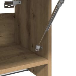 Berkfield Home Wardrobe Artisan Oak 70x32.5x35 cm Engineered Wood in Brown - thumbnail 7