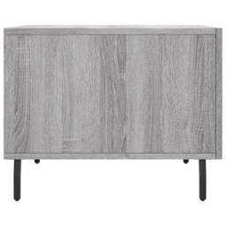 Berkfield Home Decorative Coffee Tables 2 pcs Grey Sonoma 50x50x40 cm Engineered Wood - Size: 50 x 50 x 40 cm - thumbnail 8