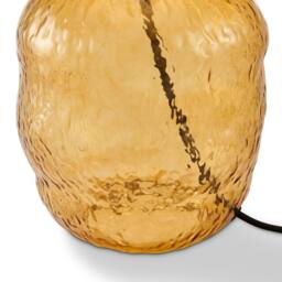 FurnitureboxUK Flynn Orange Glass Table Lamp - thumbnail 7